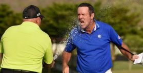 Scott Hend and his father Bob win tournaments on same day